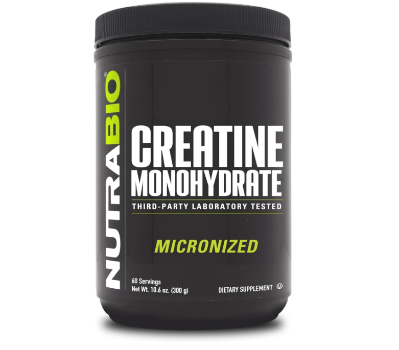 NUTRABIO CREATINE MONOHYDRATE POWDER 300G