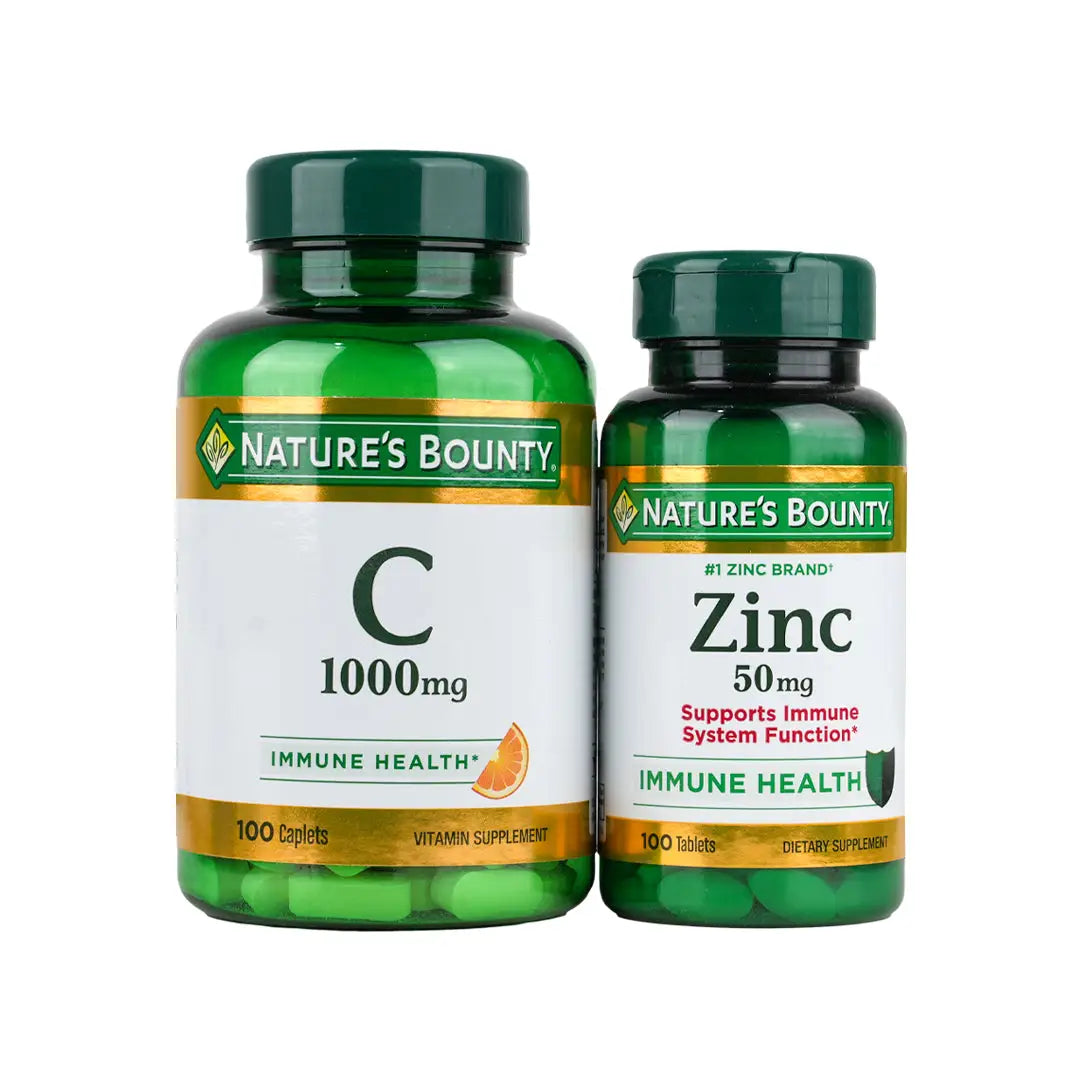 Nature's Bounty Zinc + Vitamin C Immunity Set