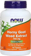 Now Horny Goat Weed Extract 750mg 90 Tablets
