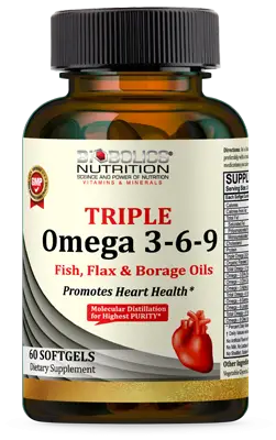50088-Biobolics Triple Omega 3-6-9 60 Softgels