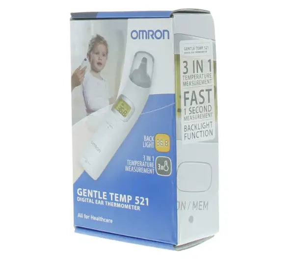Omron Ear Thermometer Gentle Temp-521