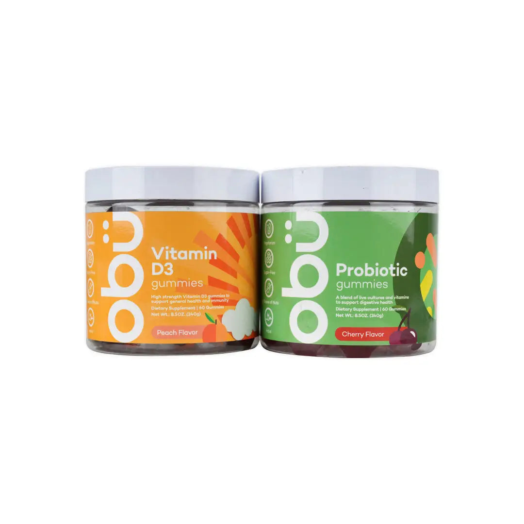 Obu Proiotic + Vitamin D3 Gummies Set