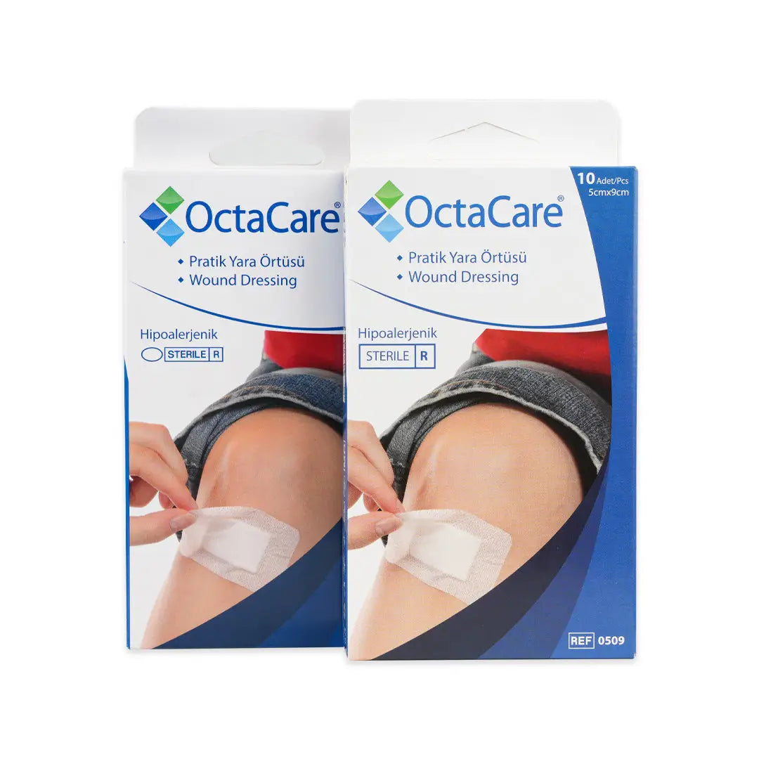 Octacare Fabric Wound Plaster 5x9cm Set