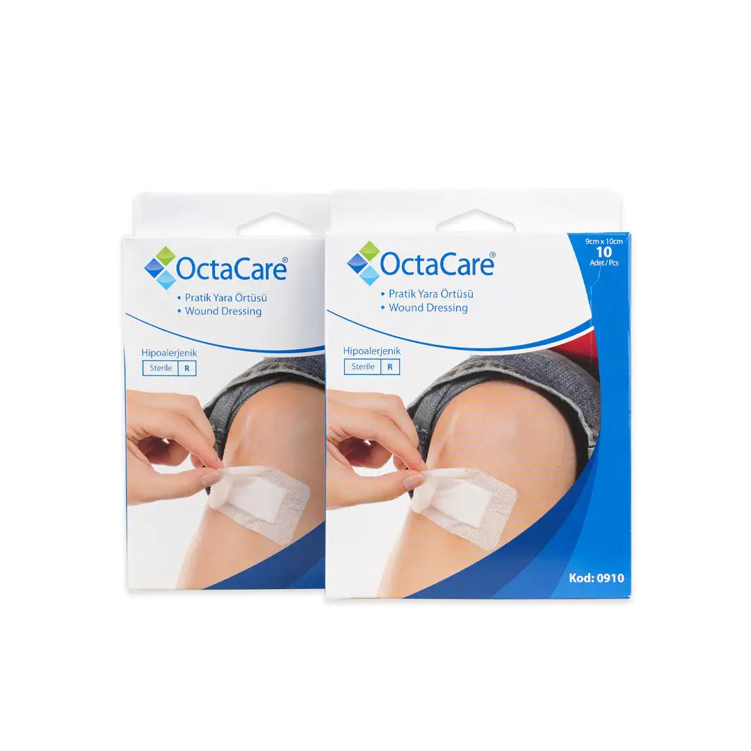 Octacare Fabric Wound Plaster 9x10cm Set