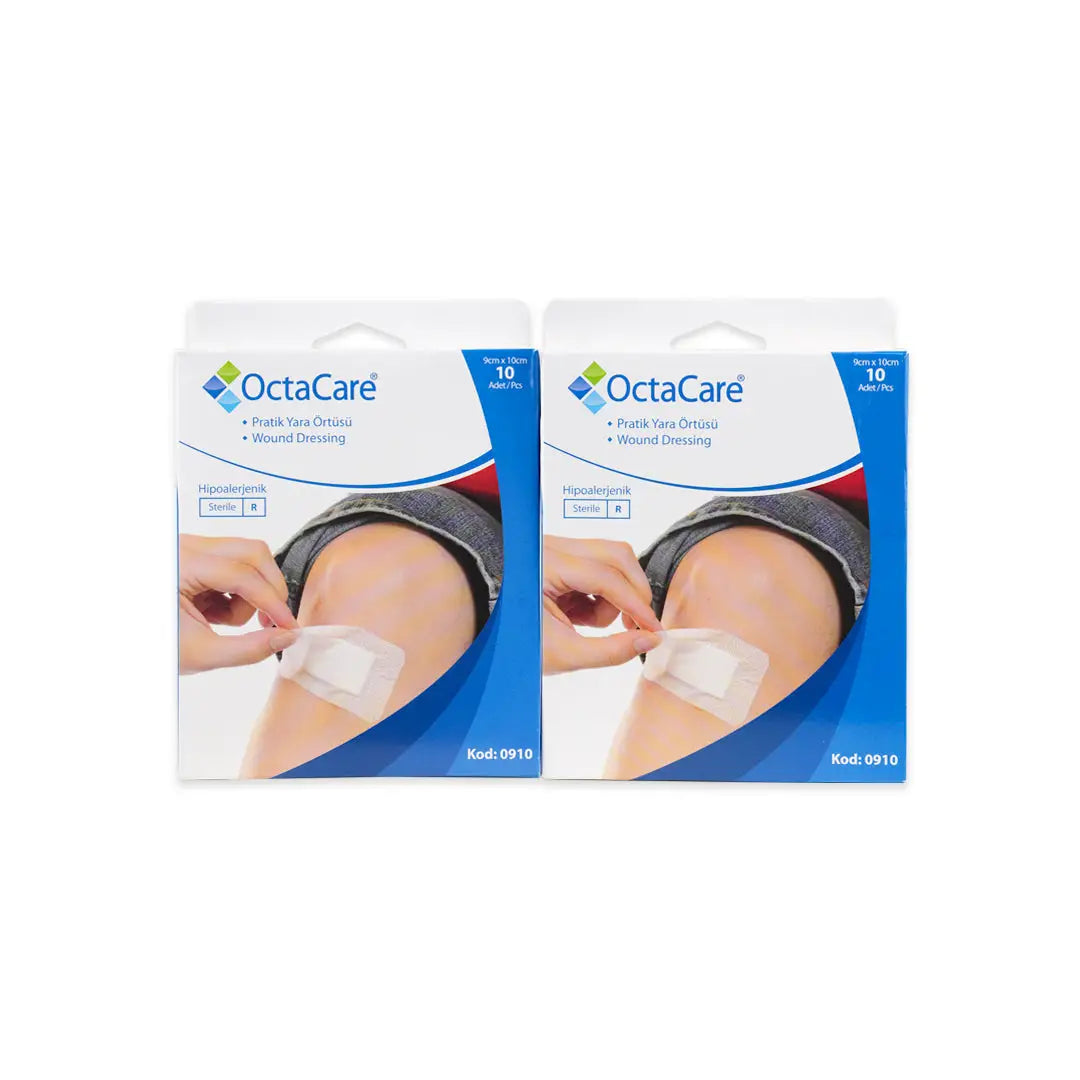 97457-Octacare Fabric Wound Plaster 9X10Cm Set +1