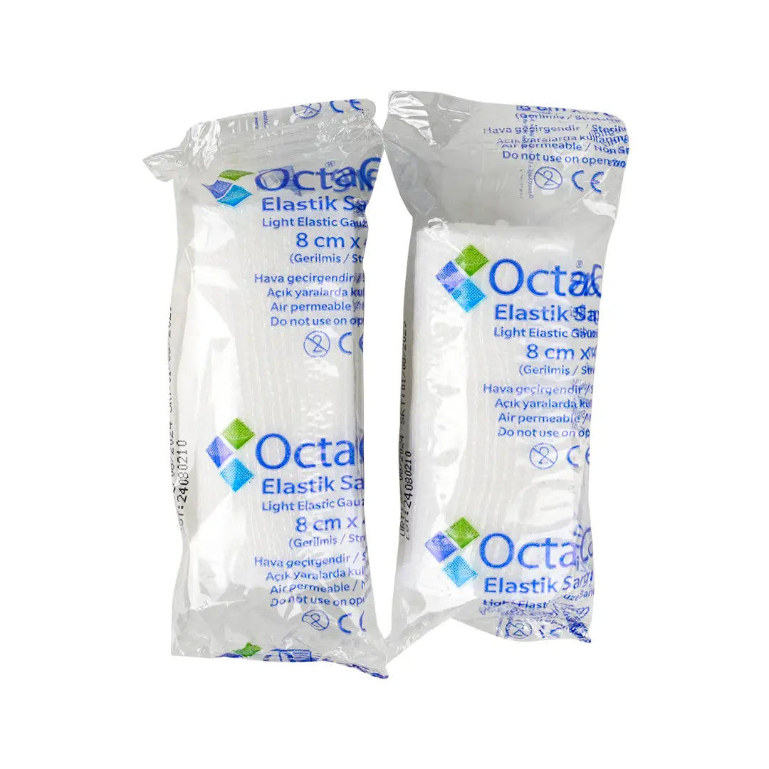 Octacare Light Elastic Gauze Bandage 8cmx4m Set