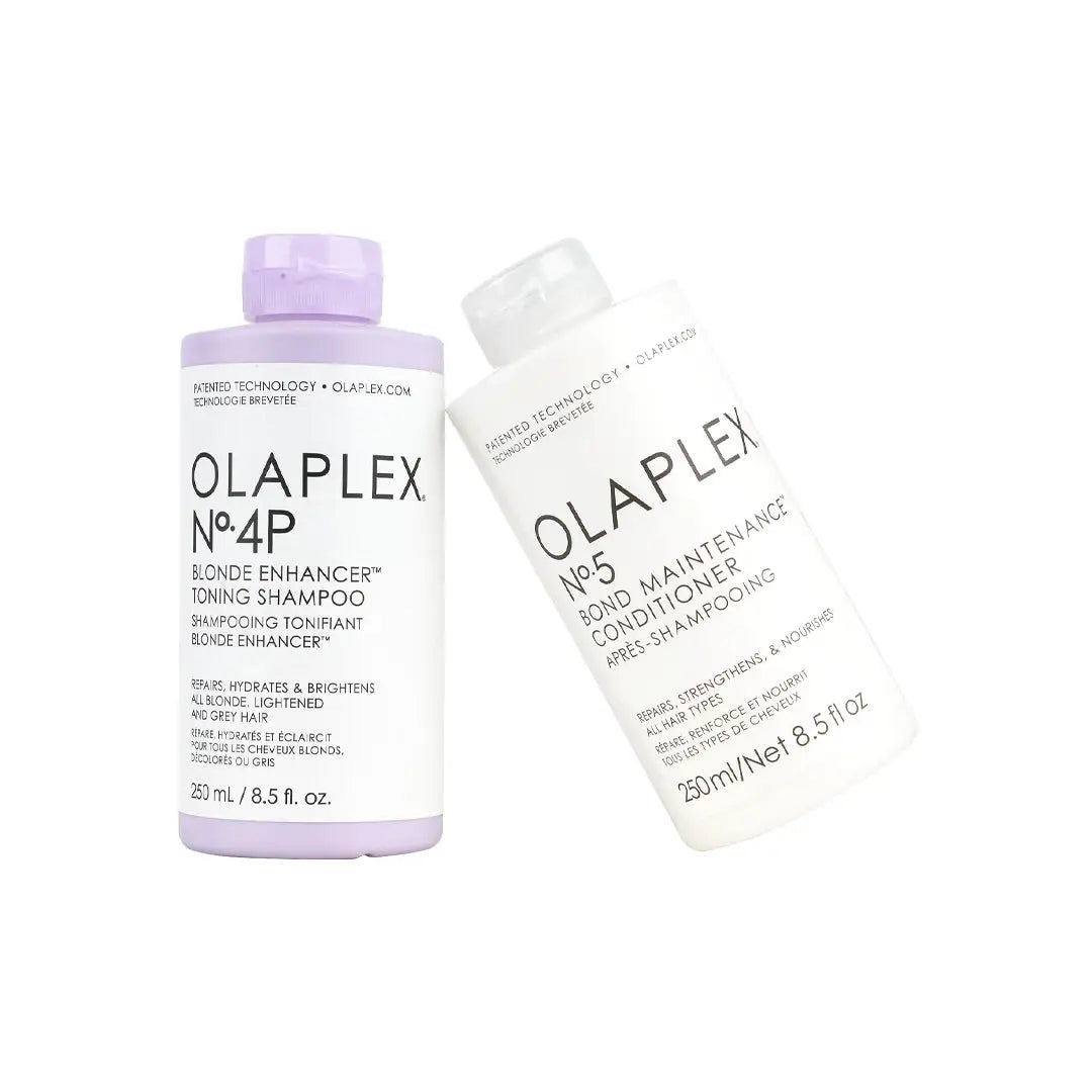 OLAPLEX NO.4P Toning Shampoo + NO.5 Conditioner Set