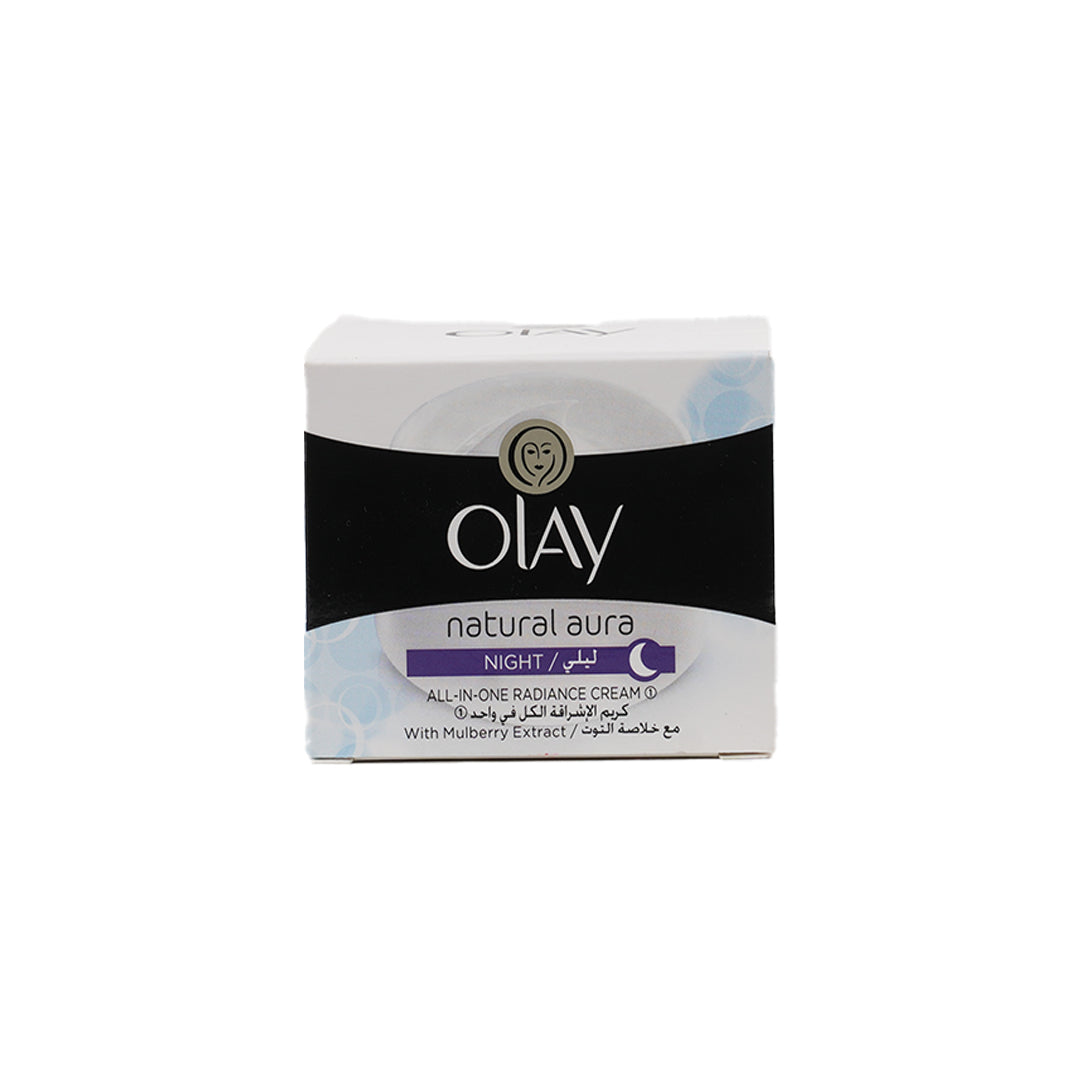 Olay Natural Aura All-In-One Radiance Night Cream 50ml