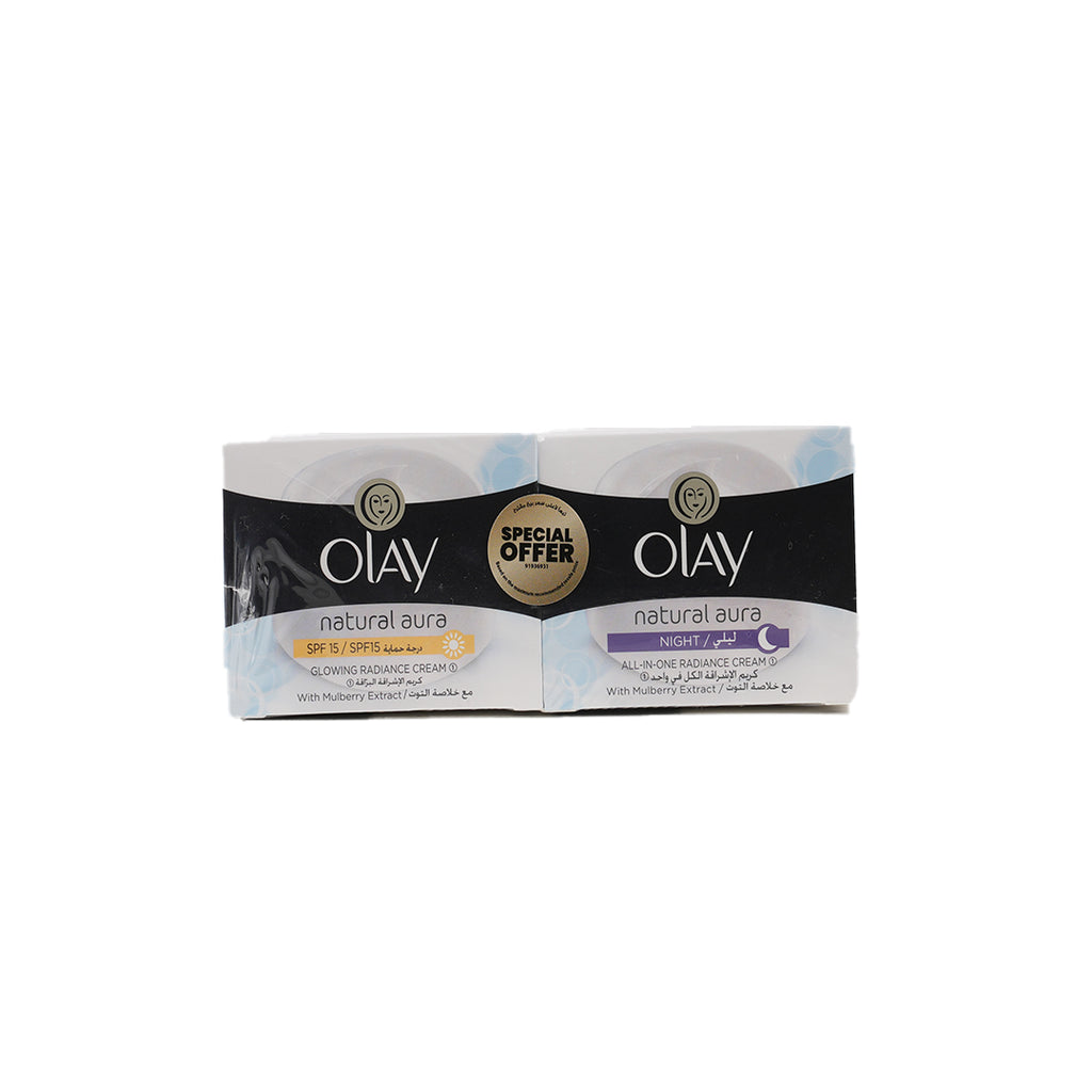 Olay Natural Aura Glowing Spf15+Night Radiance Cream 50G 20%