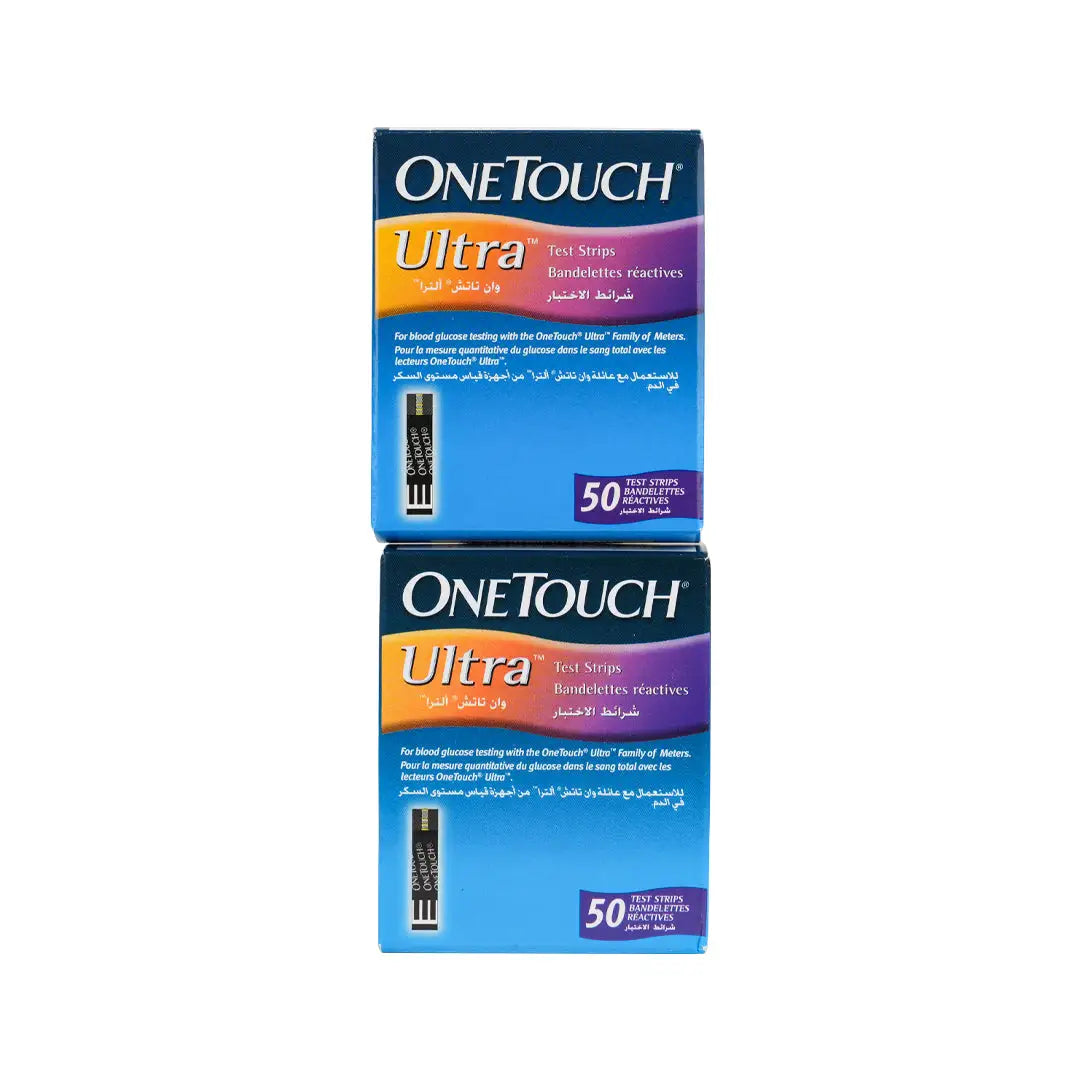 One Touch Ultra 50 Strips Duo Set