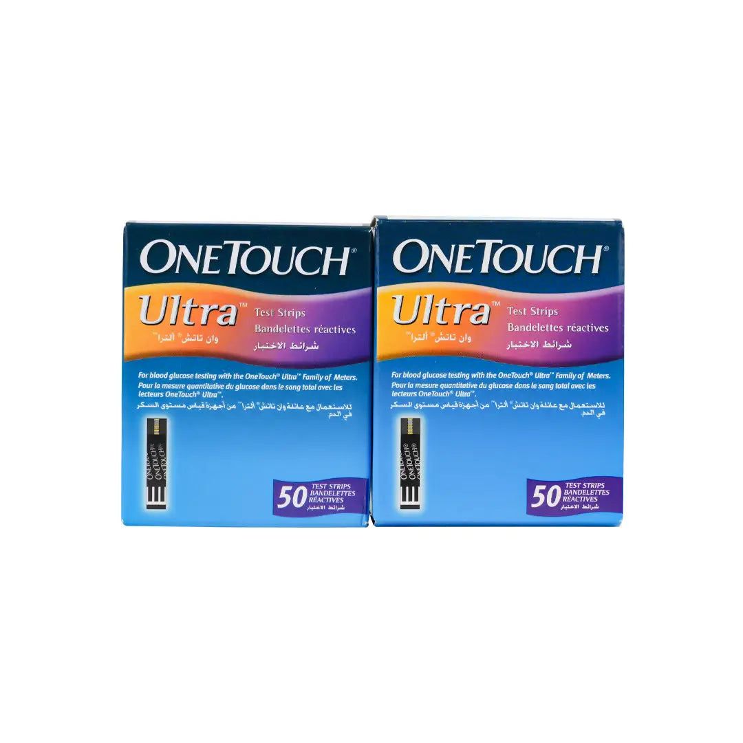 One Touch Ultra 50 Strips Duo Set