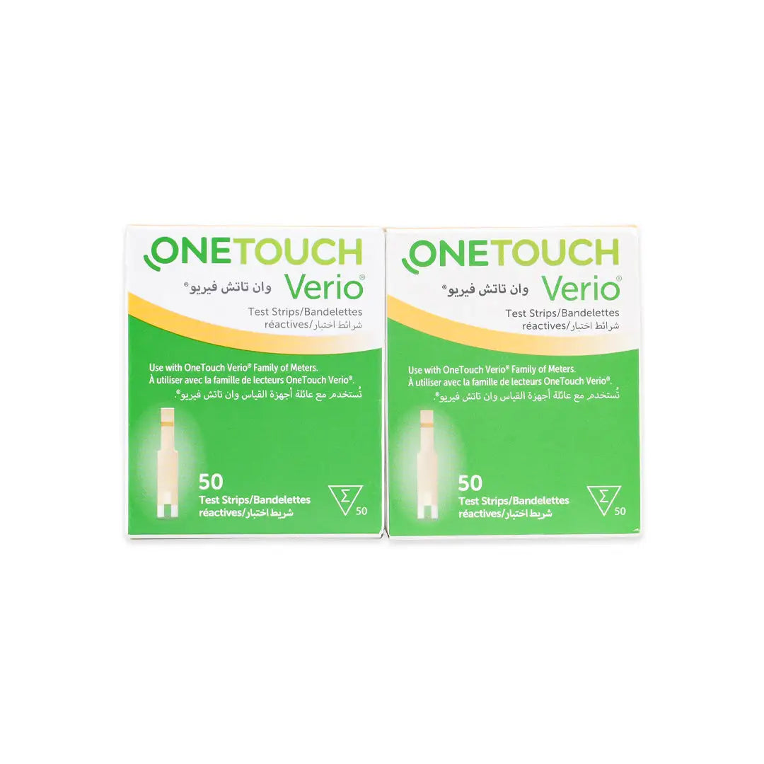 One Touch Verio 50 Strips Duo Set