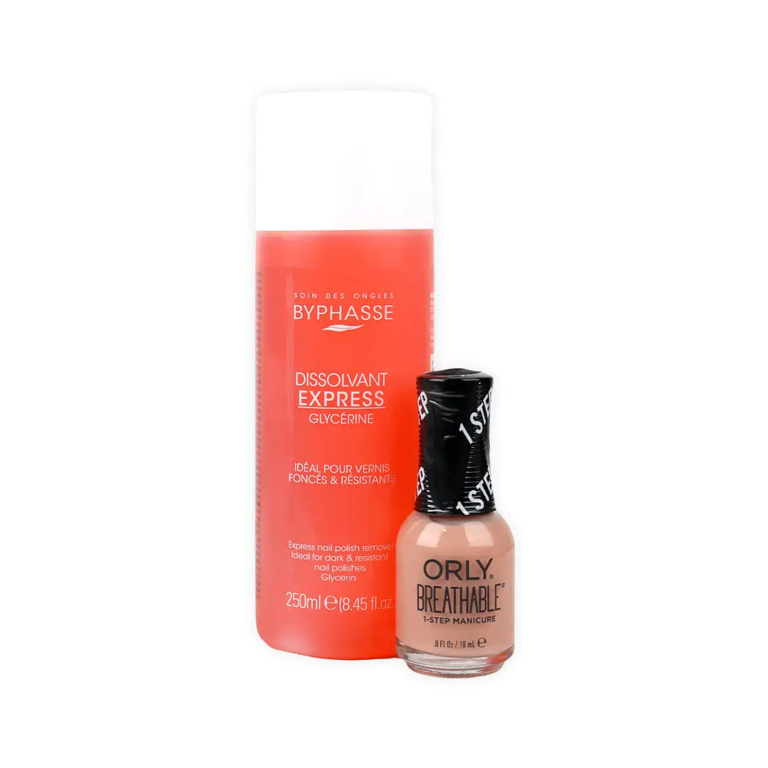 97082-Orly Nail Polish Nude + Nail Polish Remover Set
