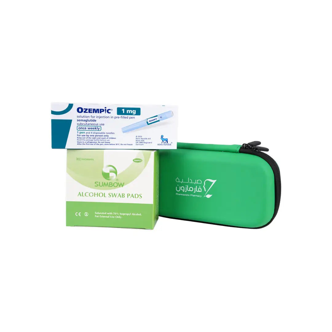 OZEMPIC 1MG + Sumbow Swabs + Insulin Bag
