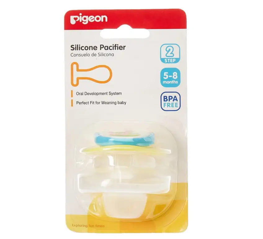 Pigeon Silicone Pacifier 5-8m