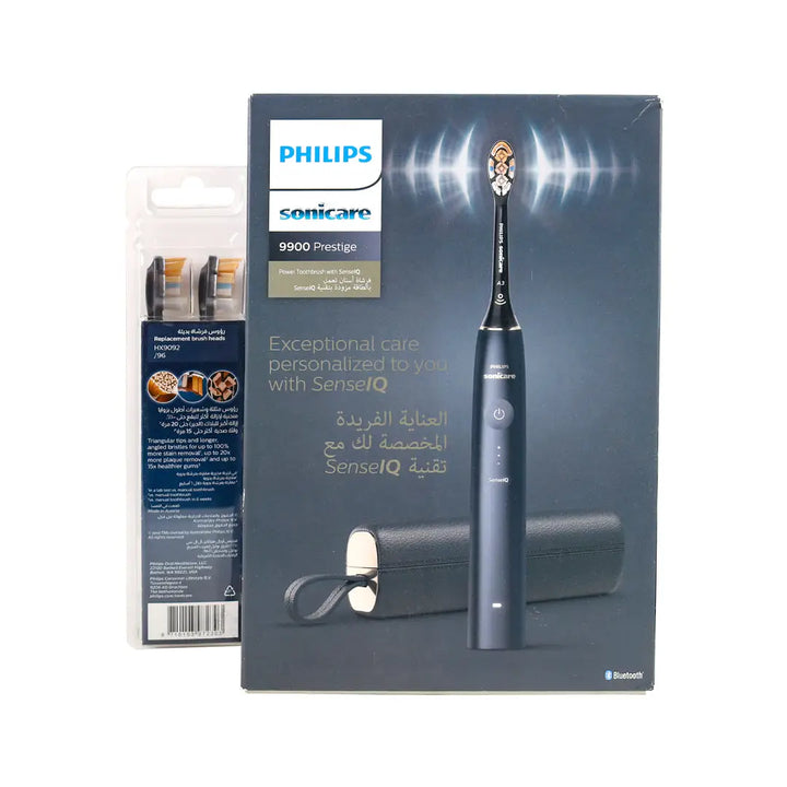 97254-Philips Sonicare 9900 Prestige Blue + Brush Head Set +1