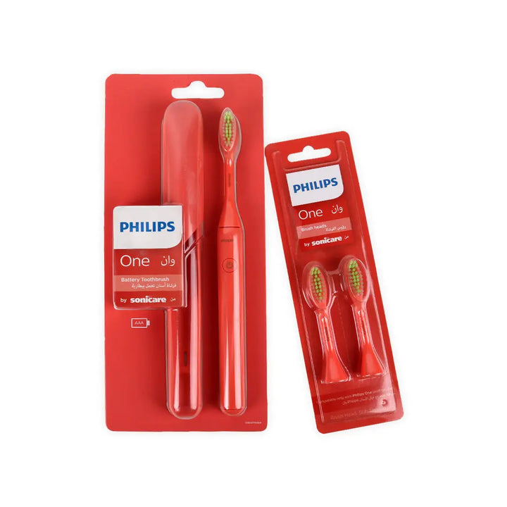 97131-Philips Sonicare + Brush Heads Miami Coral Set