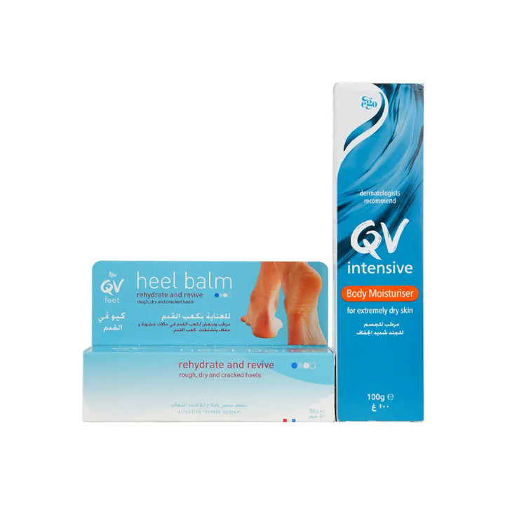 97359-QV Body Moisturiser + Heel Balm Set +1