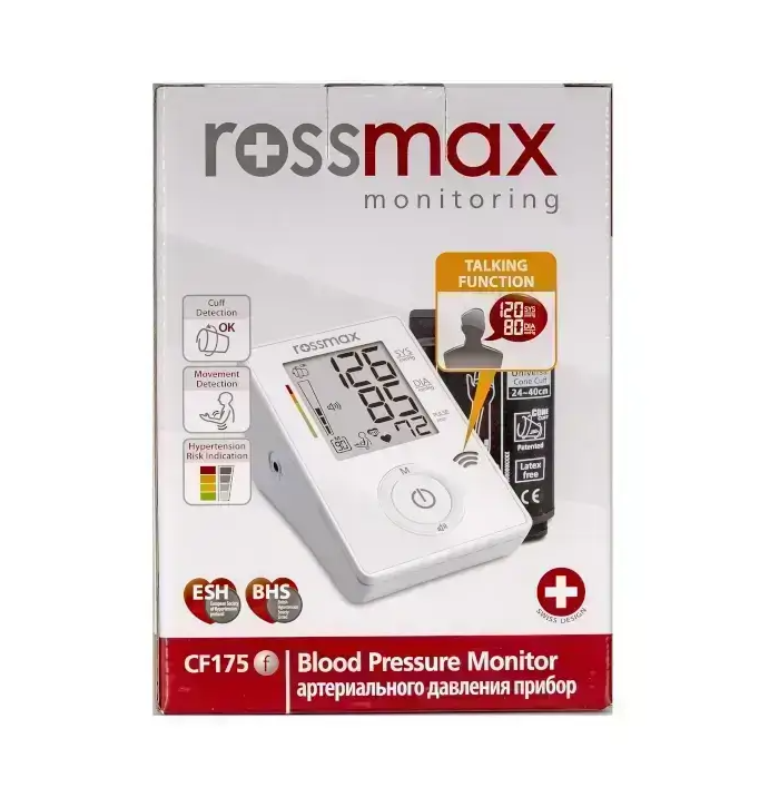 ROSSMAX BLOOD PRESSURE MONITOR CF175