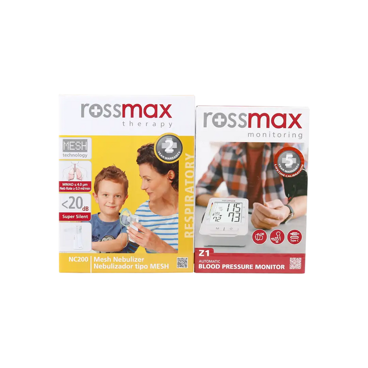 97144-Rossmax Bp Monitor-Z1+Nebulizer-NC200-Set