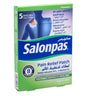 SALONPAS PAIN RELIEF 5 PATCHES