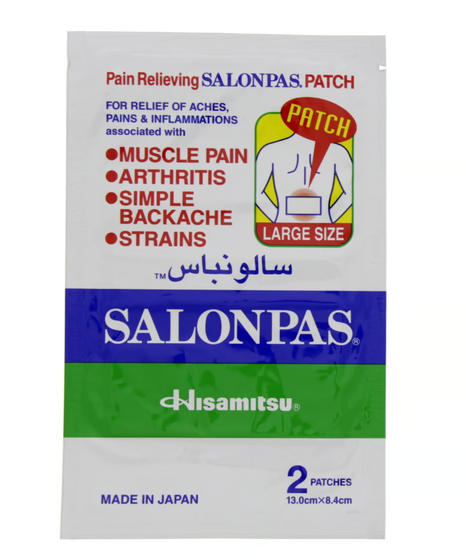 SALONPAS PAIN RELIEVING 2PATCHES