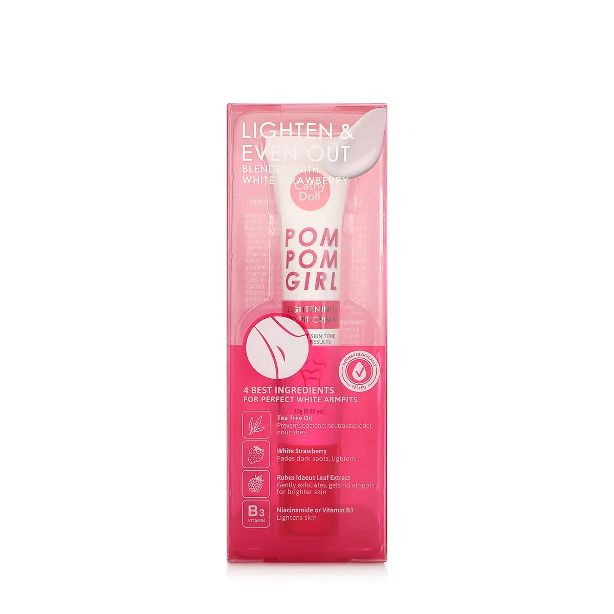 51951-Cathy Doll Pom Pom Girl Lightening Armpit Cream 15g +1