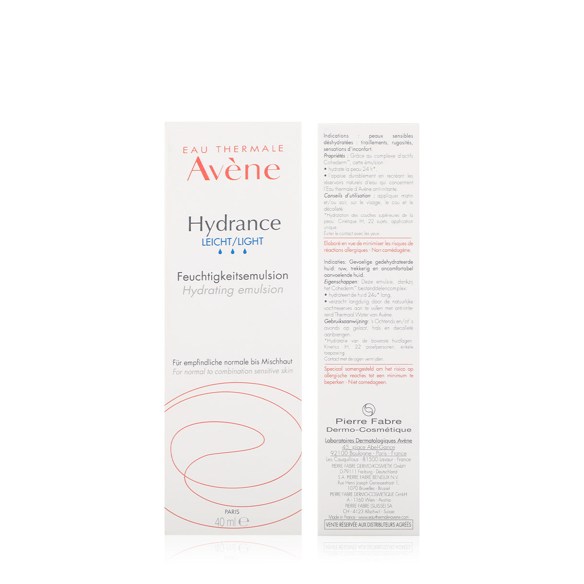 AVENE HYDRANCE LIGHT EMULSION 40ML