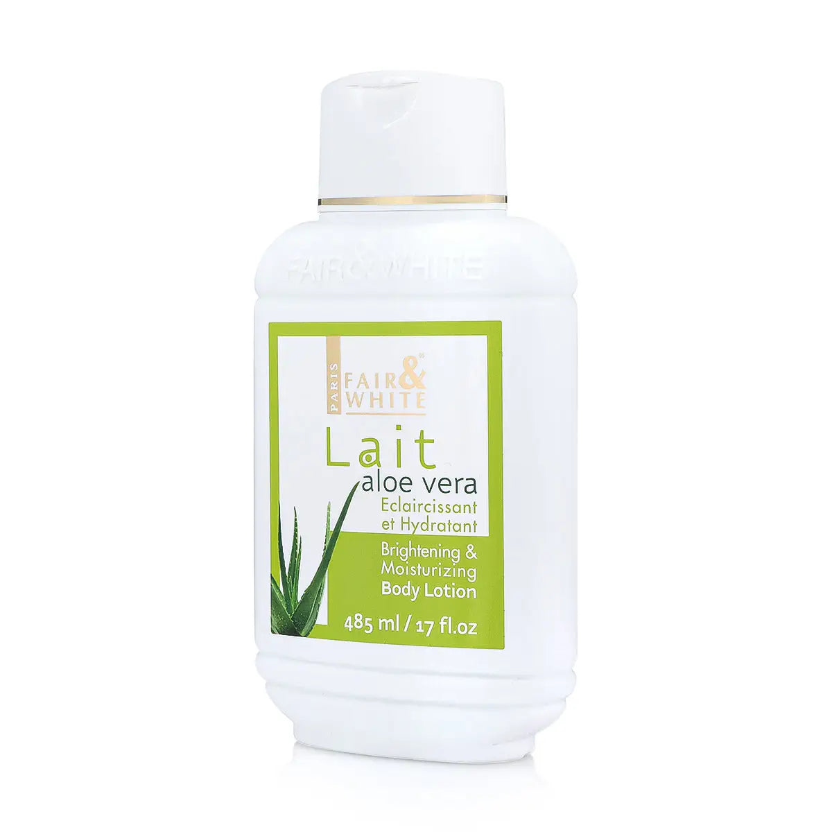 52886-Fair And White Lait Aloe Vera Body Lotion 485ml +1