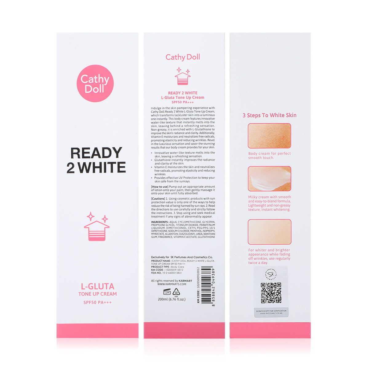 Cathy Doll Ready 2 White Boosting Cream 75ml