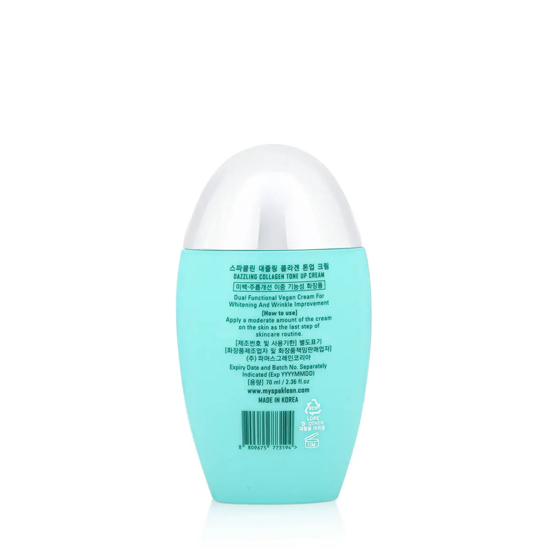 53760-Spaklean Dazzling Collagen Tone Up Cream 70ml-3 Benefits +2