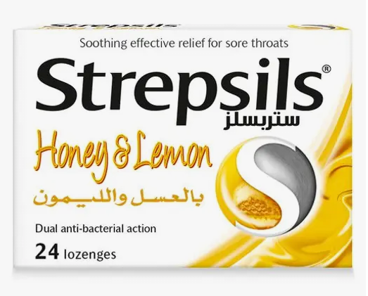 STREPSILS HONEY & LEMON 24 LOZ