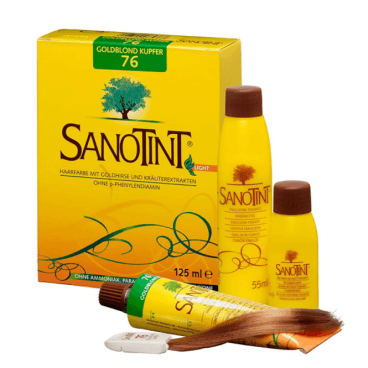 Sanotint Hair Color No.76 - Amber Blonde 125ml