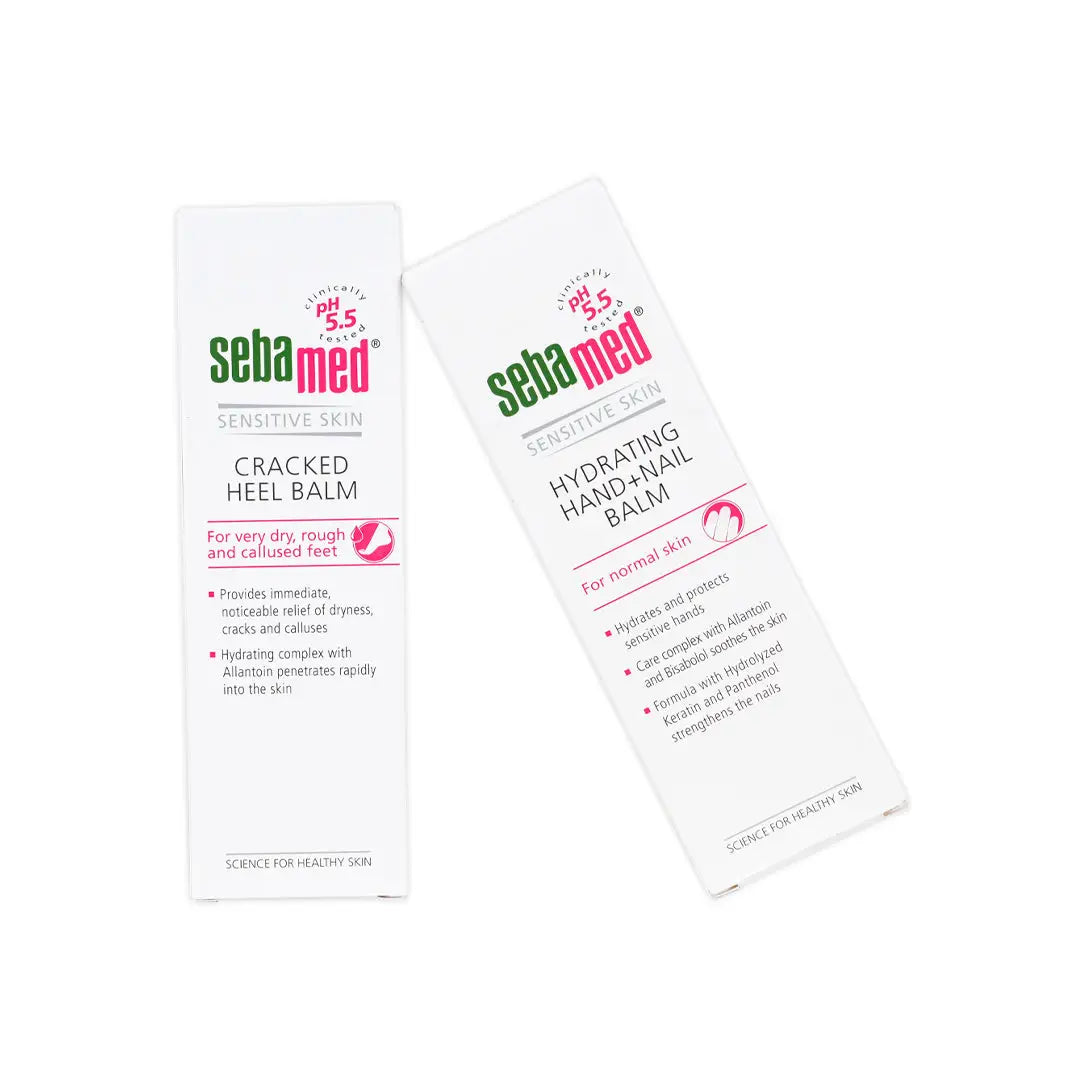 Sebamed Heel + Hand & Nail Balm Set