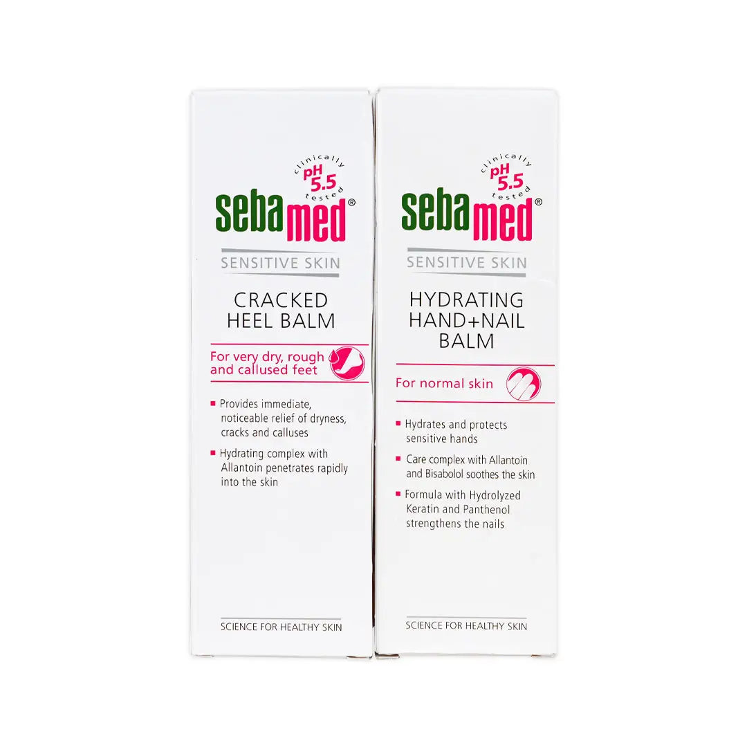 Sebamed Heel + Hand & Nail Balm Set