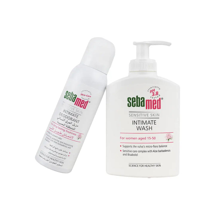 97233-Sebamed Intimate Wash + Intimate Deodorant Set