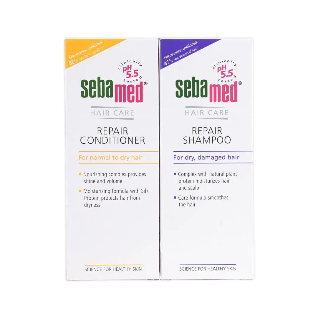 97375-Sebamed Repair Shampoo + Conditioner Set +1