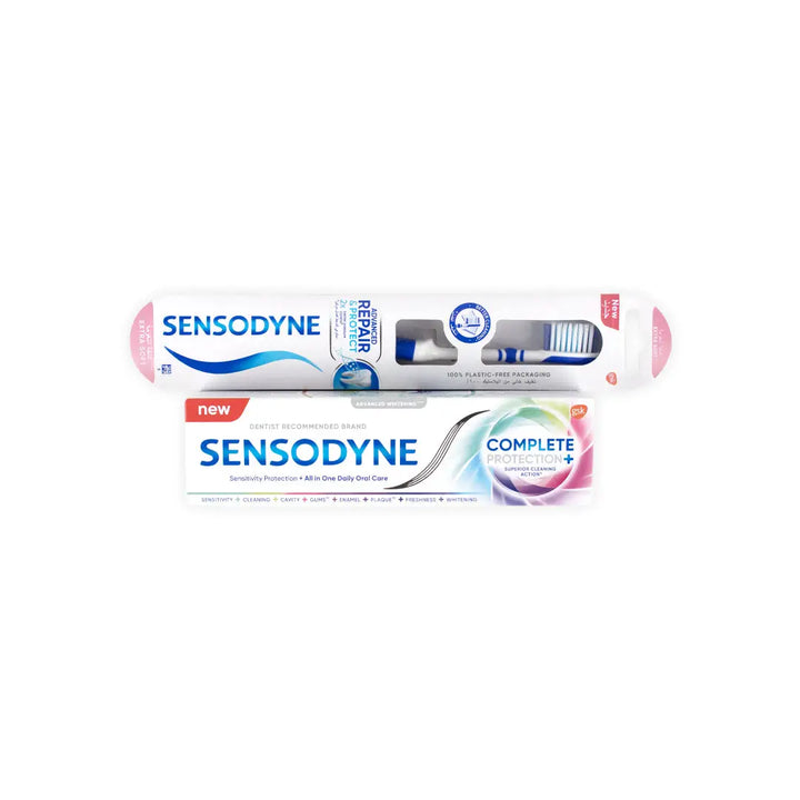 97142-Sensodyne Whitening Toothpaste + Toothbrush Set +1