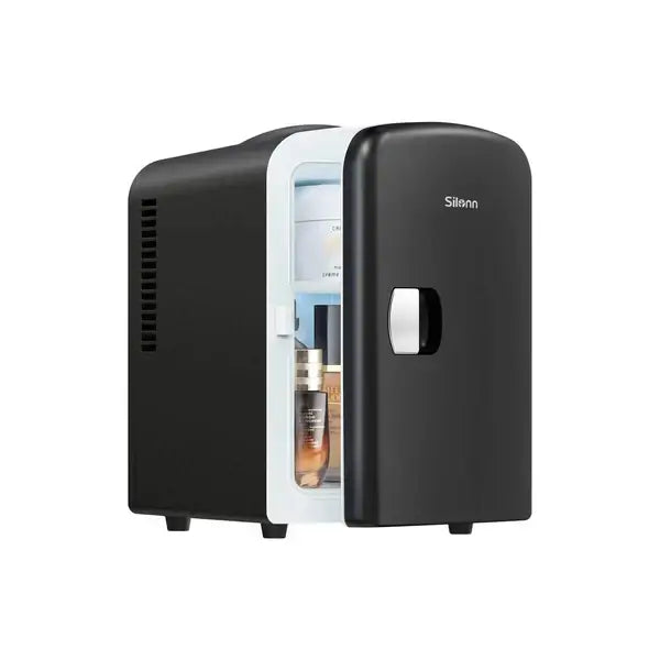 55072-Silonn Portable Mini Fridge-Black +7