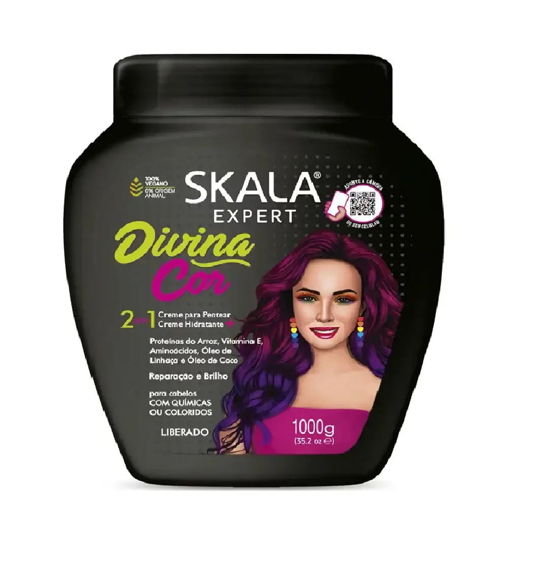54740-Skala Expert Divina Cor 2 In 1 Hidratante + Cream 1000g +2