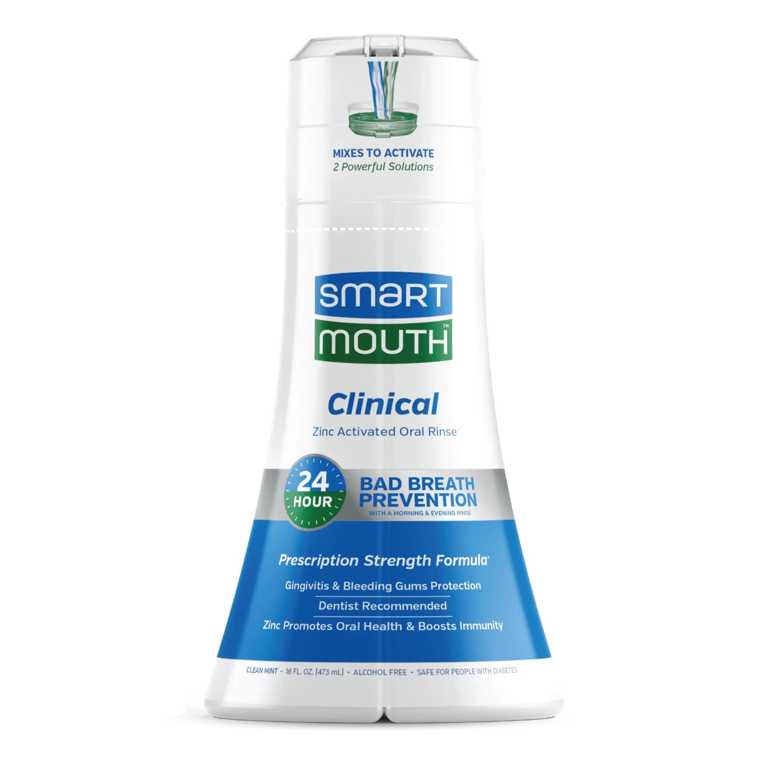 Smart Mouth Clinical Mouthwash 473ml