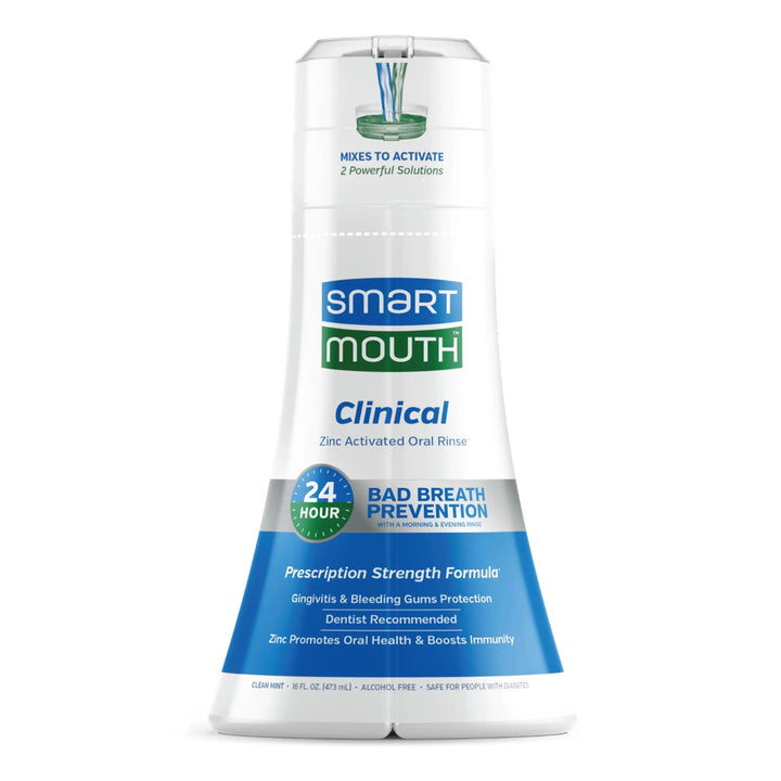 54817-Smart Mouth Clinical Mouthwash 473ml +4