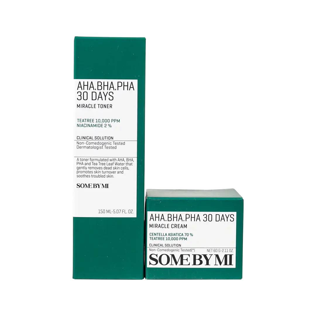 Some By Mi Aha-Bha-Pha Cream + Toner Set