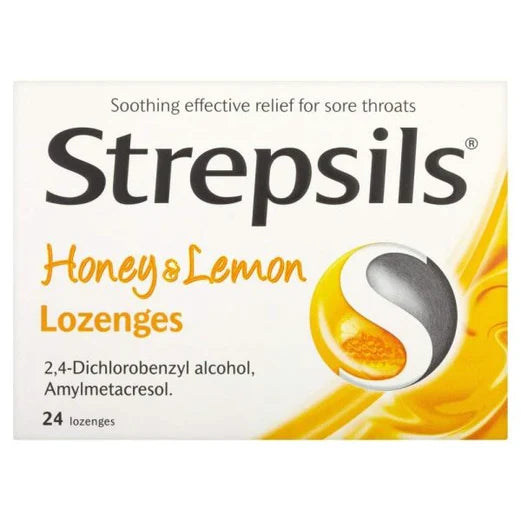 Strepsils Extra Honey & Lemon 24loz