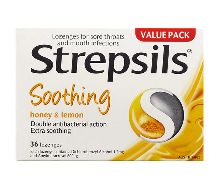 Strepsils Extra Honey & Lemon 36loz