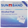 Sun Band Alcohol Pad 70% Swab 200Pcs