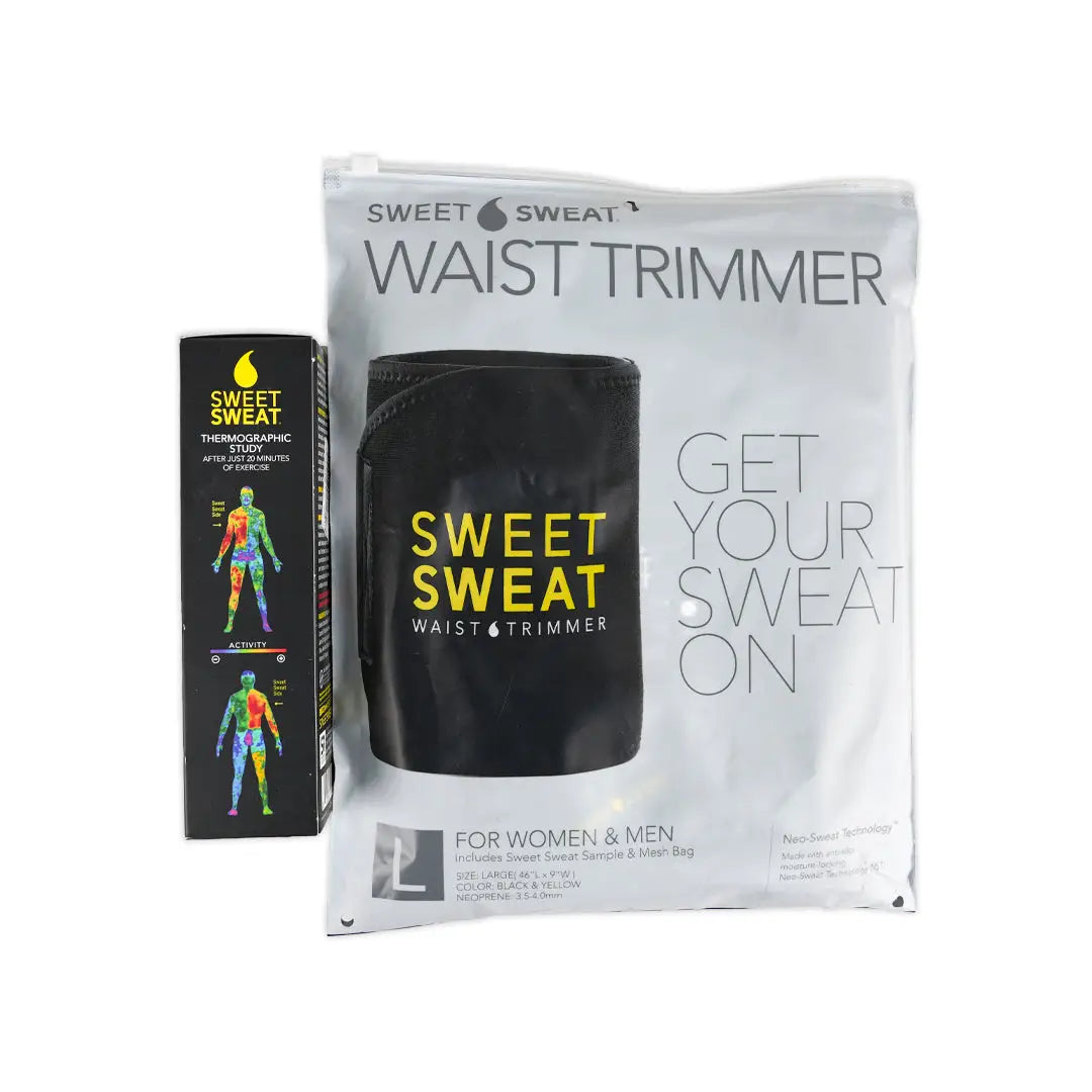 97088-Sweet Sweat Waist Trimmer L + Workout Enhancer Set +1