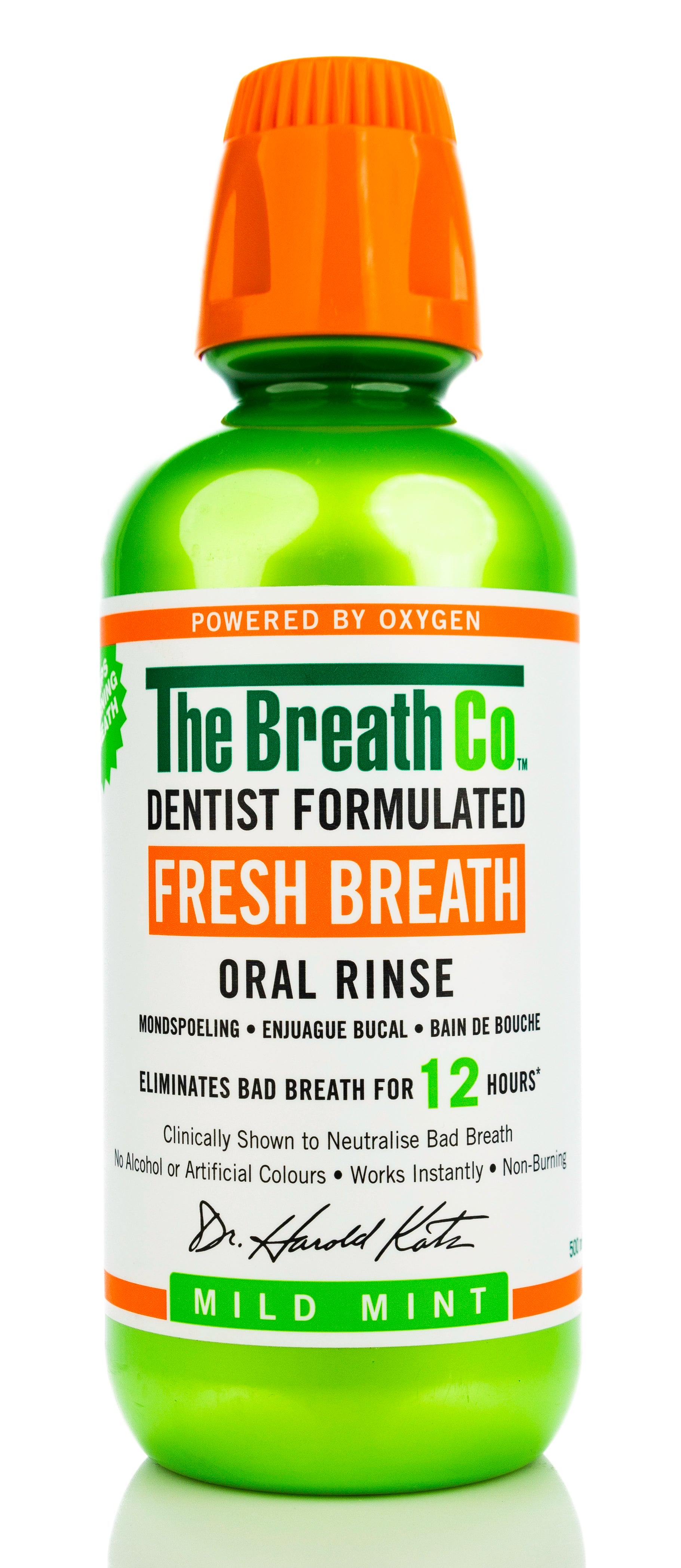 THE BREATH MILD MINT ORAL RINSE 500ML