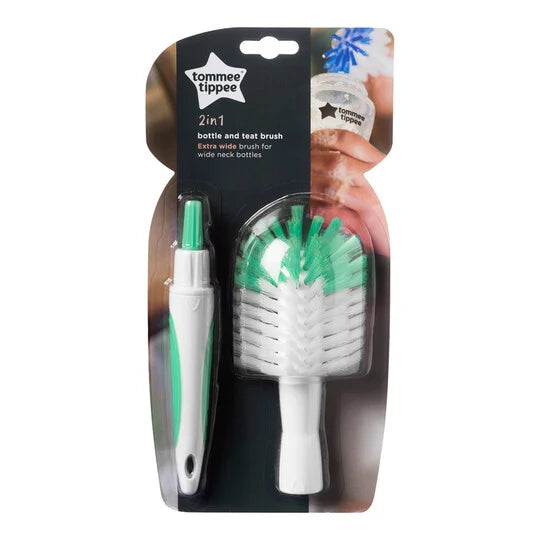 Tommee Tippee Closer To Nature Bottle & Teat Brush 2in1-1446