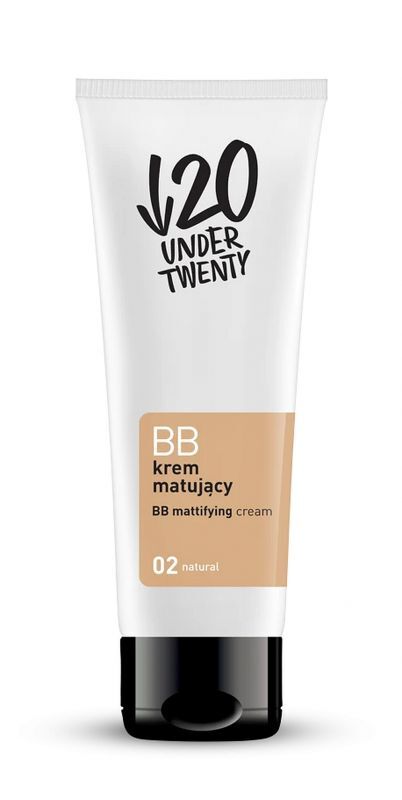 Under Twenty - BB Mattifying Cream 02 Natural 60ml